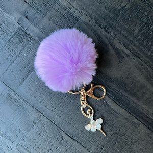 Soft Purple Ballerina Pompom